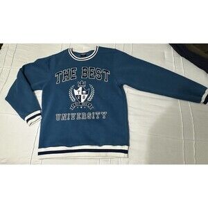 Sweatshirt Medium In Brilliant Blue Otto By Kris “Kallmekris” Warren James